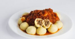 Nhoque Recheado de Carne Embalagem 500g